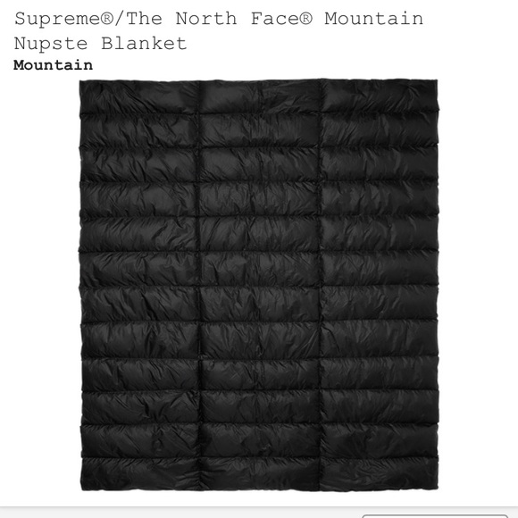 Supreme X The North Face Nupste Blanket Blankets & Throws